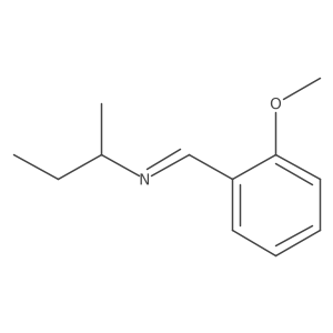 N-(sec-Butyl)-N-[(2-methoxyphenyl)methylene]amine结构式