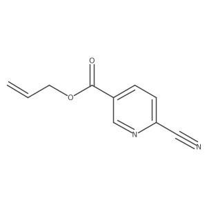6-Cyano-nicotinic acid allyl ester Structure