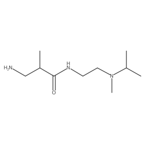 3-Amino-2-methyl-N-[2-[methyl(1-methylethyl)amino]ethyl]propanamide结构式