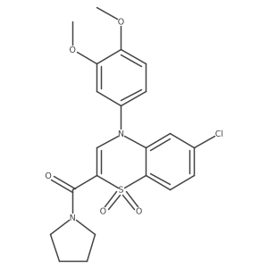 N-(3-acetylphenyl)-2-isopropyl-5-(2-methyl-1,3-thiazol-4-yl)benzenesulfonamide结构式