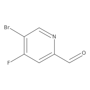 5-Bromo-4-fluoropicolinaldehyde Structure