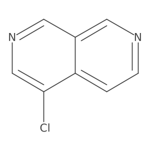 4-Chloro-2,7-naphthyridine结构式
