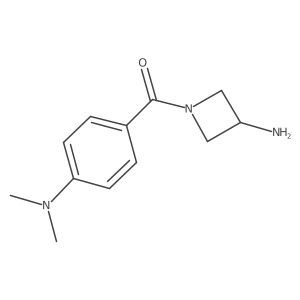 1-[4-(Dimethylamino)benzoyl]azetidin-3-amine Structure
