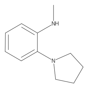 2-Pyrrolizino-N-methylaniline Structure
