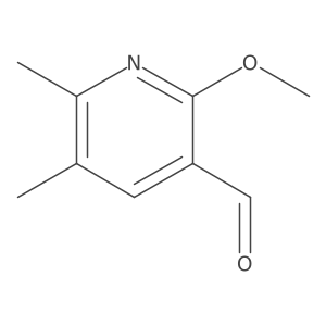2-Methoxy-5,6-dimethylpyridine-3-carbaldehyde Structure