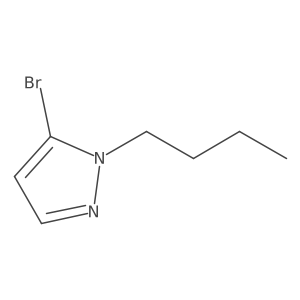 5-Bromo-1-butyl-1H-pyrazole结构式