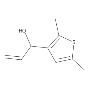 1-(2,5-Dimethylthiophen-3-yl)prop-2-en-1-ol Structure