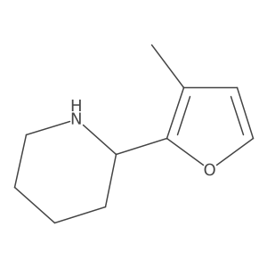 2-(3-Methylfuran-2-yl)piperidine Structure