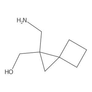 [1-(Aminomethyl)spiro[2.3]hexan-1-yl]methanol Structure