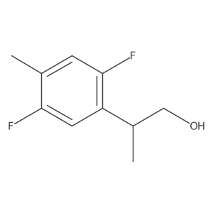 2-(2,5-Difluoro-4-methylphenyl)propan-1-ol结构式