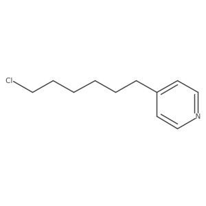 4-(6-Chlorohexyl)pyridine Structure
