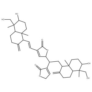 Bisandrographolide Structure