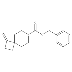 Benzyl 3-oxo-7-azaspiro[3.5]nonane-7-carboxylate Structure