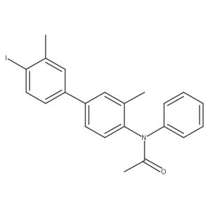 N-(3,3'-dimethyl-4'-iodo-4-biphenylyl)acetanilide结构式