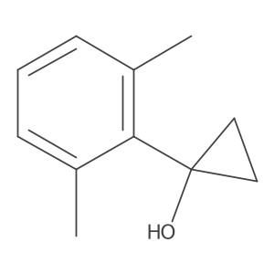1-(2,6-Dimethylphenyl)cyclopropan-1-ol Structure