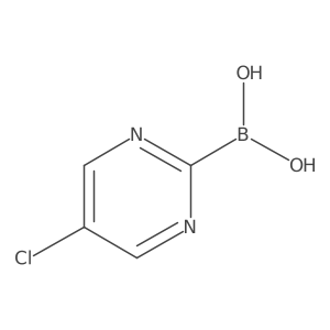 (5-Chloropyrimidin-2-yl)boronic acid Structure