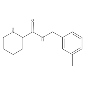N-[(3-methylphenyl)methyl]piperidine-2-carboxamide Structure