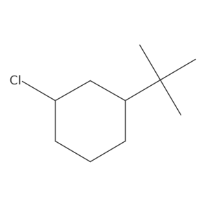 (1R,3S)-1-tert-Butyl-3-chlorocyclohexane结构式