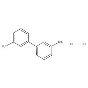 1,1'-Biphenyl-3,3'-diamine dihydrochloride结构式