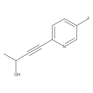 4-(5-Fluoropyridin-2-yl)but-3-yn-2-ol Structure