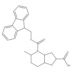4-{[(9H-fluoren-9-yl)methoxy]carbonyl}-5-methyl-octahydrofuro[3,2-b]pyridine-2-carboxylic acid Structure
