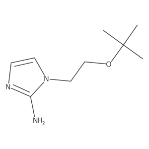 1-[2-(tert-butoxy)ethyl]-1H-imidazol-2-amine Structure