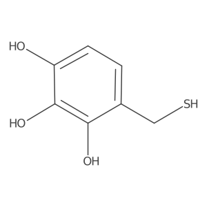 4-(Sulfanylmethyl)benzene-1,2,3-triol Structure