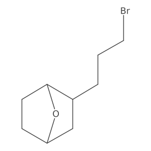 2-(3-Bromopropyl)-7-oxabicyclo[2.2.1]heptane结构式