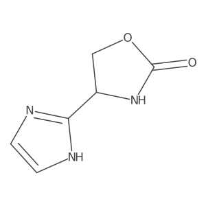 4-(1H-imidazol-2-yl)-1,3-oxazolidin-2-one Structure