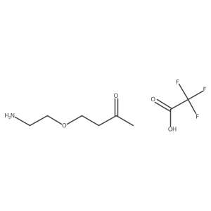 4-(2-Aminoethoxy)butan-2-one 2,2,2-trifluoroacetate结构式