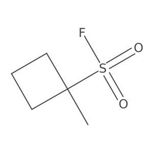 1-Methylcyclobutane-1-sulfonyl fluoride Structure
