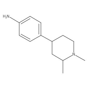 4-(1,2-Dimethylpiperidin-4-yl)aniline结构式