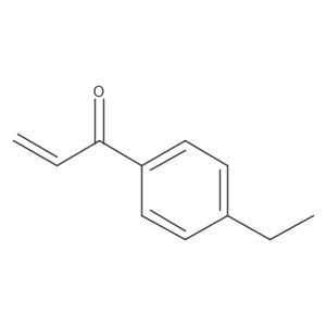 1-(4-Ethylphenyl)prop-2-en-1-one结构式