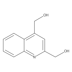 2,4-Quinolinedimethanol Structure