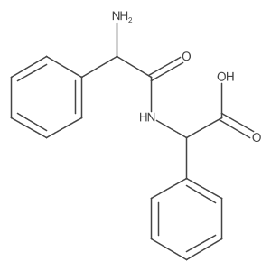 Glycine, (2R)-2-phenylglycyl-2-phenyl-, (2S)- Structure