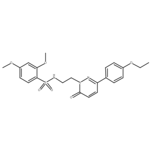 N-(2-(3-(4-ethoxyphenyl)-6-oxopyridazin-1(6H)-yl)ethyl)-2,4-dimethoxybenzenesulfonamide Structure