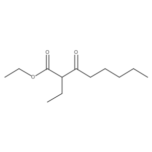 Ethyl 2-ethyl-3-oxooctanoate Structure