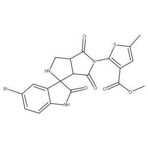 C20H16BrN3O5S Structure