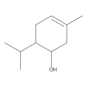 (1S,6R)-3-Methyl-6-(1-methylethyl)-3-cyclohexen-1-ol结构式