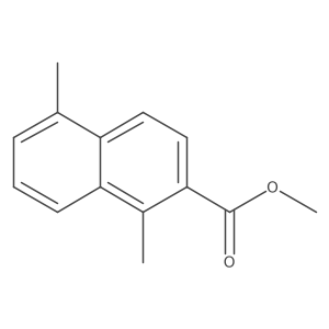 Methyl 1,5-dimethyl-2-naphthoate Structure