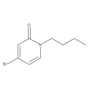 4-bromo-1-butylpyridin-2(1H)-one结构式