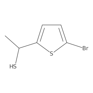 1-(5-Bromothiophen-2-yl)ethane-1-thiol结构式