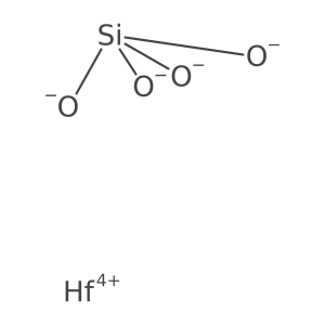 hafnium(IV) silicate Structure