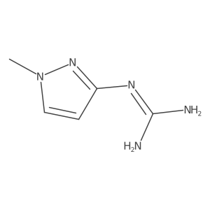 2-(1-Methylpyrazol-3-yl)guanidine Structure