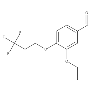 3-Ethoxy-4-(3,3,3-trifluoropropoxy)benzaldehyde结构式