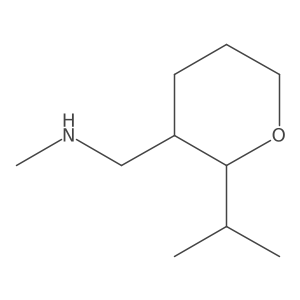Methyl({[2-(propan-2-yl)oxan-3-yl]methyl})amine结构式