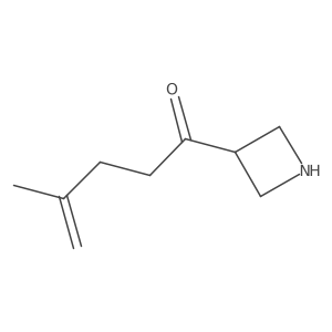 1-(Azetidin-3-yl)-4-methylpent-4-en-1-one Structure