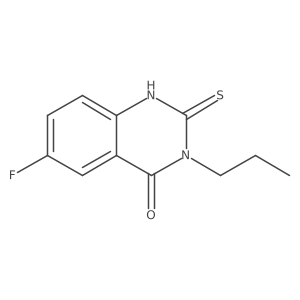 6-fluoro-3-propyl-2-thioxo-2,3-dihydroquinazolin-4(1H)-one Structure