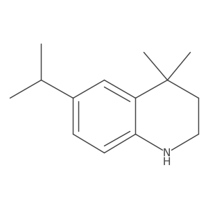 6-isopropyl-4,4-dimethyl-2,3-dihydro-1H-quinoline结构式