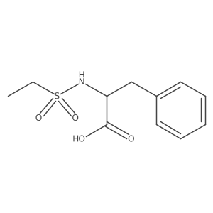 N-(Ethylsulfonyl)-D-phenylalanine Structure